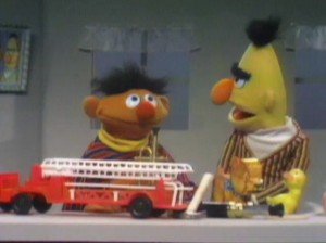 Bert objects to Ernie's categories.