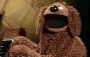 Rowlf sings "You and I and George".